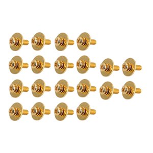 Bothyi - 20 Tornillos De Tambor Con Arandela Para Instrumentos De Percusión, Para Conciertos En Vivo