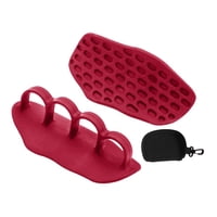 Ioensy - Empuñaduras De Gimnasio Resistentes Para Fortalecer Los Dedos, Ideales Para Ejercicios De Levantamiento De Pesas Y Fitness, Con Bolsa.