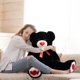 thumbnail image 2 of Peluche con forma de oso de peluche HollyHome, 90 cm, con corazón rojo, 2 of 9