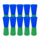 thumbnail image 3 of 10 Piezas Flip Cups Ayuda De Entrenamiento De Agilidad Y Velocidad Para Gimnasio De Guardería Con Red Azul Verde, 3 of 5