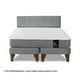 thumbnail image 4 of Respaldo BEST Tela Velvet gris 2 Plazas, 4 of 4