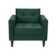 thumbnail image 5 of Living Retro Sofa 3 Cuerpos + 2 Sofá 1 Cuerpo Felpa Verde Botella, 5 of 6