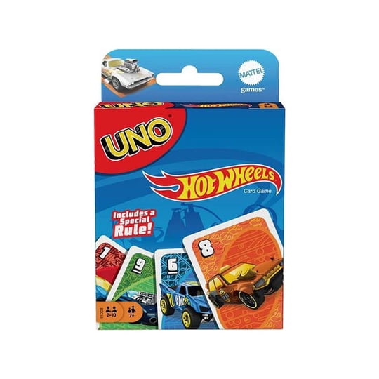Juego De Cartas Hot Wheels Uno Matching 112 Cartas Para Niños Mayores De 7 Años