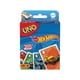 thumbnail image 1 of Juego de cartas Hot Wheels UNO Matching 112 cartas para niños mayores de 7 años, 1 of 6