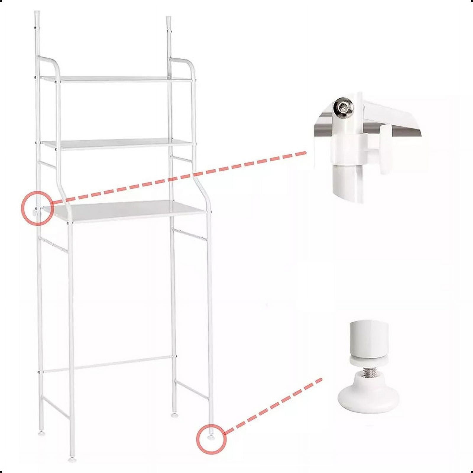 Genérico - Organizador Estante Baño 3 Niveles Hogar Decoracion Lau