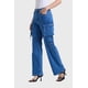 thumbnail image 2 of Jeans Mujer Recto Cargo Azul - ll, 2 of 5