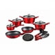 thumbnail image 2 of Bateria De Cocina 15 Pzs Metallic Burgubdy Edition Antiadherente, 2 of 5