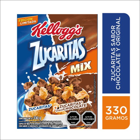 Cereal Azucarado Zucaritas Mix, 330 g