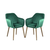 Habita2 Chile - Pack 2 Poltrona Sitial Murano - Verde