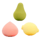 thumbnail image 1 of Juego de esponjas de maquillaje, esponja de maquillaje multicolor con diseño de frutas, aguacate, melocotón y limón., 1 of 5