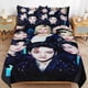 thumbnail image 1 of Stray Kids Bedding Set Duvet Cover Comfortable and Lightweight Cartoon Bedding3 Piece (case), 1 of 5