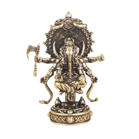 Bothyi - Estatua De Dios Elefante, Adorno De Escritorio Para Estantería, Mesa Central, Decoración Del Hogar