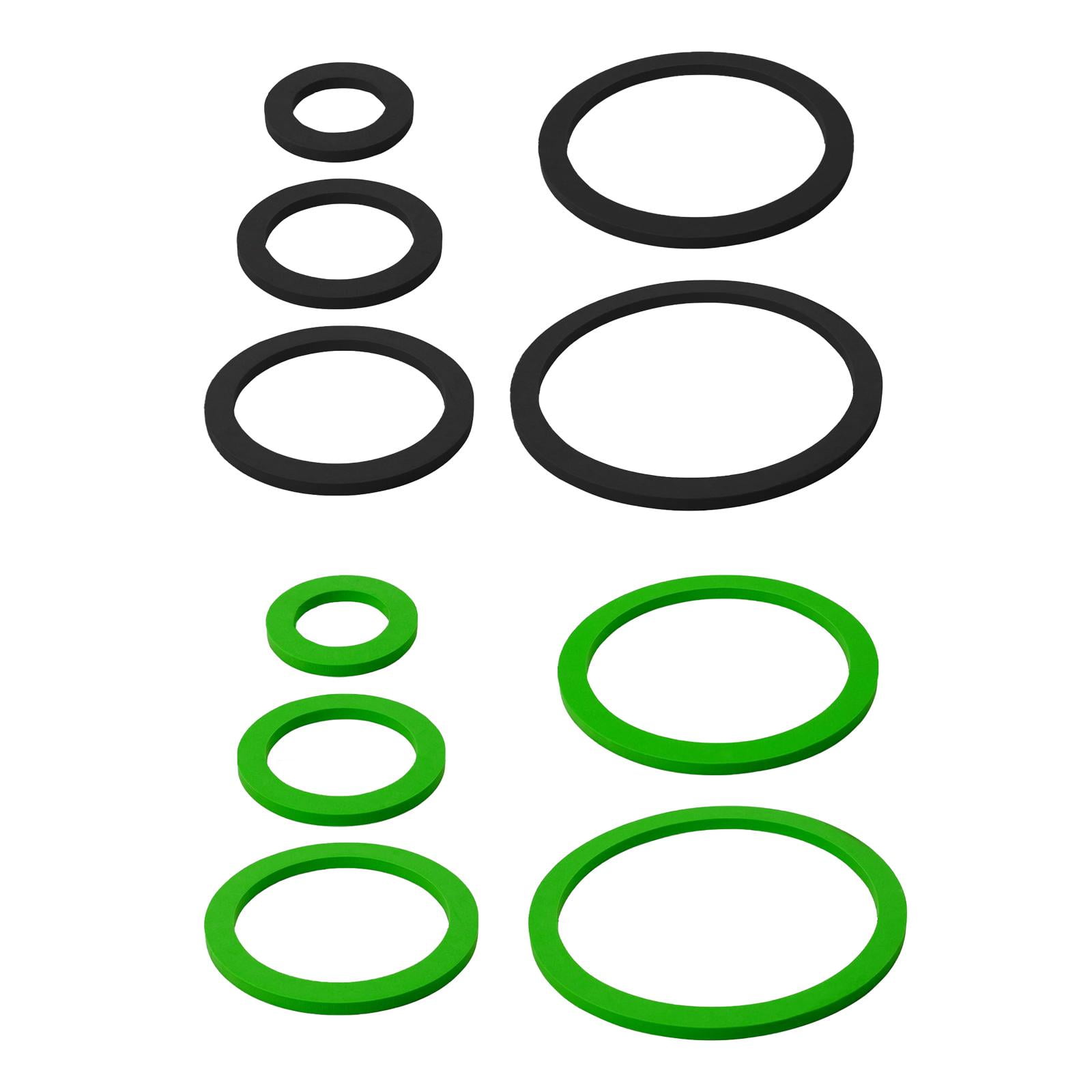 Magideal - Anillo De Alimentación Para Acuario, Anillos De Barrera De Hierba Para Acuario, Anillo De Alimentación Multifuncional Para Acuario, Anillo Flotante Pa Verde Negro