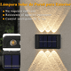 thumbnail image 3 of Lámpara Solar Led Exterior Muro Doble 6 Luces Cálida, 3 of 7