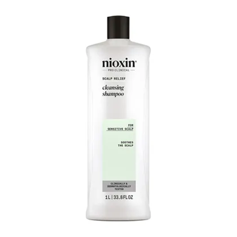 Shampoo Nioxin Limpiador Alivio Para Cuero Cabelludo 1000Ml