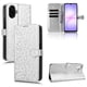 thumbnail image 1 of Funda Cartera Lunares Samsung galaxy A07 con Tarjetero, Correa y Soporte Plata, 1 of 6