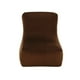 thumbnail image 1 of Pouf Tatto 1c Felpa Chocolate, 1 of 5