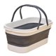 thumbnail image 3 of Cubo Plegable De PP Con Ruedas, Cubo Para Fregona Plegable, Ligero Y Fácil De Limpiar, 12L, Gris, 3 of 4