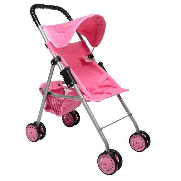 Cochecito para muñecas The New York Doll Collection My First con cesta