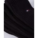 thumbnail image 4 of Calcetines redondos Tommy Hilfiger para hombre de 7 a 12 años, talla 6, paquete de negros, 4 of 7