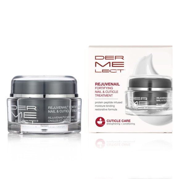 Crema fortificante para uñas Dermelect Rejuvenail para tratamiento de cutículas