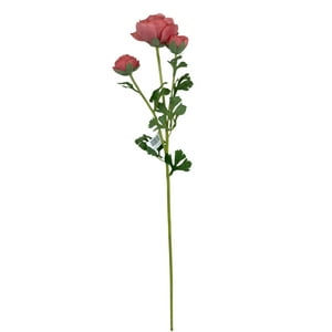 Corel - Ranúnculo Rosado 73Cm Con Textura Realista
