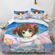 thumbnail image 1 of Cardcaptor Sakura Duvet Cover Set King Queen Double Full Twin Single Size For Kids Teens Bedding SetBed Sheets, 1 of 5