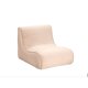 thumbnail image 1 of Sofa Komodo 1 Cuerpo Felpa Beige, 1 of 5