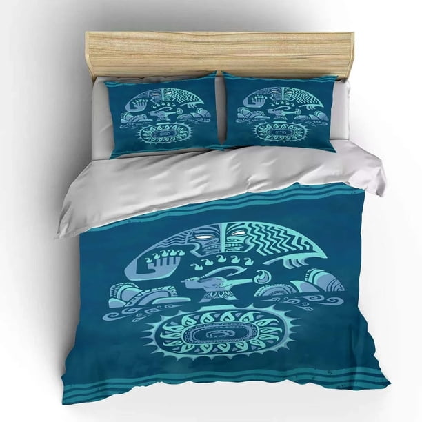 Bed Covers Bedding Set,Ocean 3D Printed 3-Piece Set 1 Bed Cover,Queen Comforter Sets,Children Bed Gifts