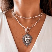 Bendito Amor - Maxi Cadena 80 Cm Corazón Detente