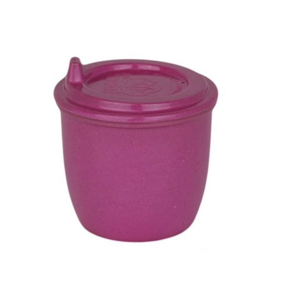 Vaso Antiderrame Ecológico para Niños – Cáscara de Arroz Biodegradable - Color Rosado