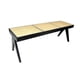 thumbnail image 4 of Banca Levin madera y rattan 46x135x40, 4 of 6