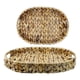 thumbnail image 1 of Bandeja Tejida Resistente Cesta Tejida Ovalada 33x22x5cm Beige, 1 of 3