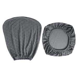 Magideal - Funda Para Silla De Oficina, Fundas Para Silla Elásticas A Prueba De Aceite, Lavables, A Prueba De Polvo, Estirables, Funda Universal Para Silla De Es , Gris