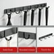 thumbnail image 2 of Effortlessly Organize Your Bathroom with Our Punch-Free Hook - Strong Adhesive Wall-Mounted Hanger for Towels and More!, 2 of 4