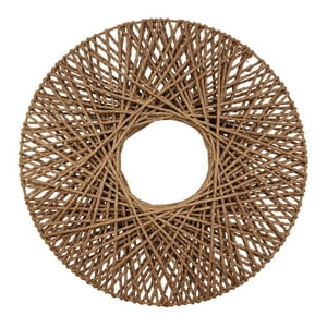 Fliperex - Circulo De Decoracion Colgante Hecho A Mano Living Terraza P Beige