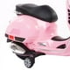thumbnail image 4 of Moto a Batería Scooter II Rosa, 4 of 6