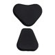 thumbnail image 4 of Funda Para Sillín De Bicicleta Cojín Para Asiento De Bicicleta Estática De Cuero PU Con Respaldo Negro 16 Cm 12 Cm, 4 of 5