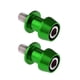 thumbnail image 2 of 2 unids 8 mm universal de la motocicleta cnc brazo oscilante carretes deslizante verde, 2 of 5