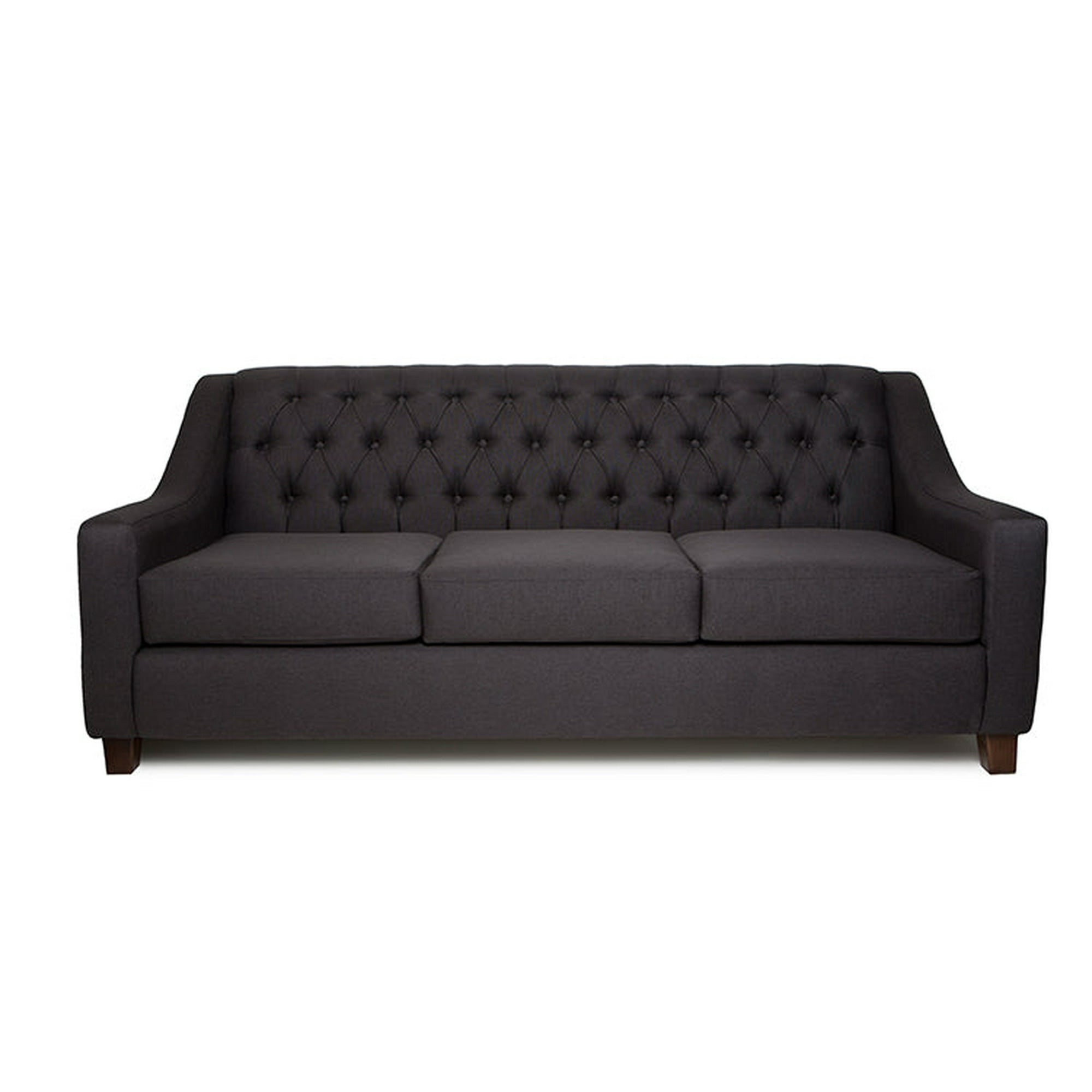 Barra Design - Sofá Kate 3c Lino Negro