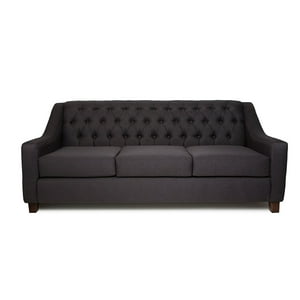 Barra Design - Sofá Kate 3C Lino Negro