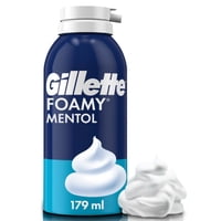 Espuma De Afeitar Mentol Lata 175 G Gillette