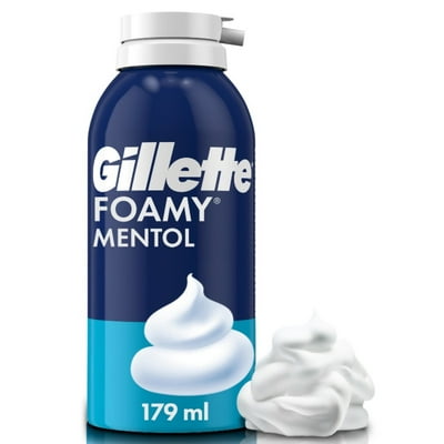 Espuma De Afeitar Mentol Lata 175 G Gillette