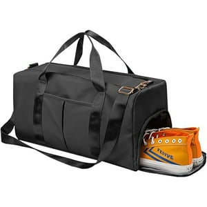 Veat00L - Dry Wet Bolsa De Gimnasio Deportiva,Maleta Deportiva Bolsa De Deporte Gym Con Compartimento Para Zapatos Y Bolsillo Separado,Para Viaje Nataci?N Yoga,Bolsa De Lona Para Mujeres Y Hombres