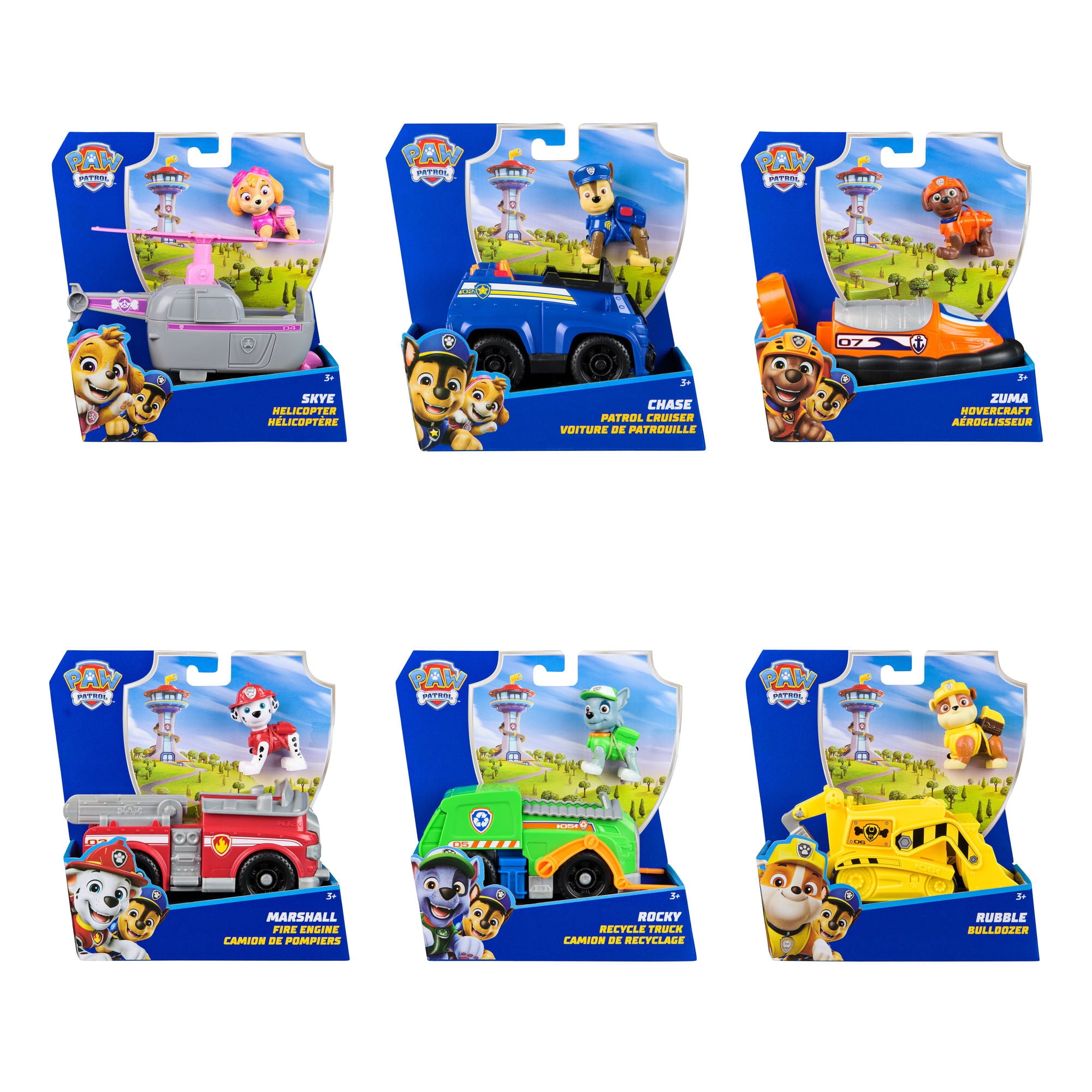 Paw Patrol Vehículo Sostenible Básico, Surtido