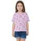 thumbnail image 1 of Polera Niña Kids Manga Corta Full Crop Lila Corona, 1 of 5