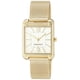 thumbnail image 1 of Pulsera de malla Watch Nine West para mujer, tono dorado, champán claro, 1 of 7