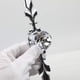 thumbnail image 3 of Vidrio de cristal transparente con forma de diamante agrandado Knobs eSreake, paquete de 5, 3 of 8