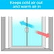 thumbnail image 3 of Kit Aislante De Ventanas 3M 2130W-6 Para Tres Ventanas 91 cm x 152 cm, 3 of 3