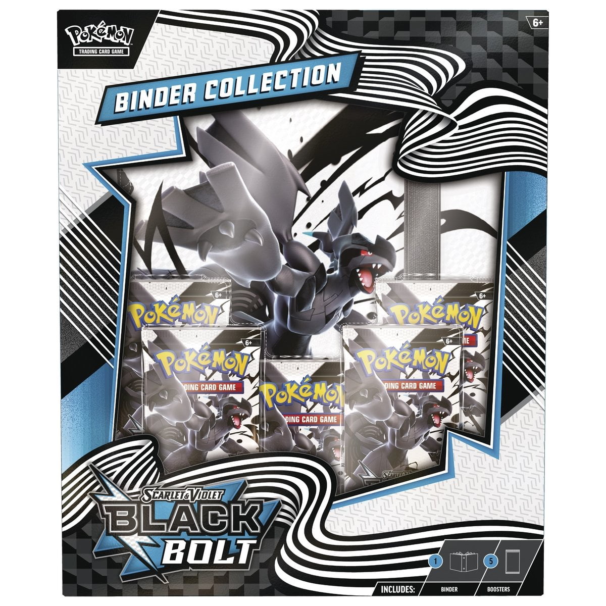 Ansaldo - Carpeta Colección Pokémon Tcg Black Bolt Binder Inglés